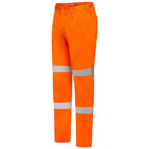 Hip Pocket Workwear - Foundations - Cotton Drill Pant with 3M Tape 1
