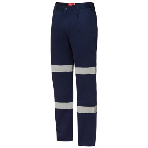 Hip Pocket Workwear - Foundations - Cotton Drill Pant with 3M Tape