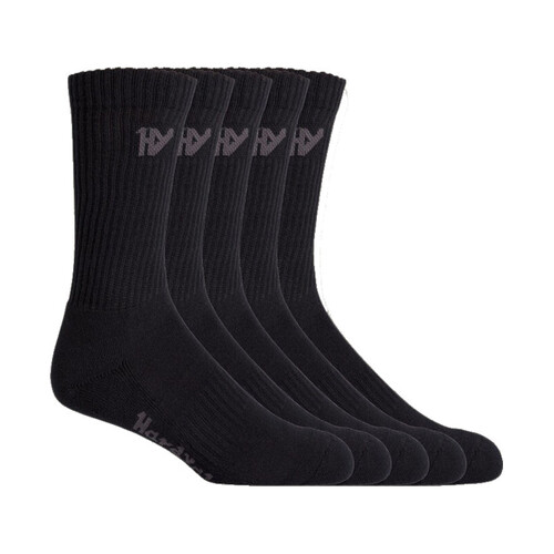 Hip Pocket Workwear - Foundations - Hy Crew Sock 5 Pack