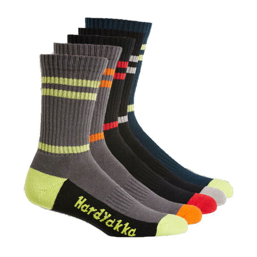 Hip Pocket Workwear - Foundations - Hy Crew Sock 5 Pack