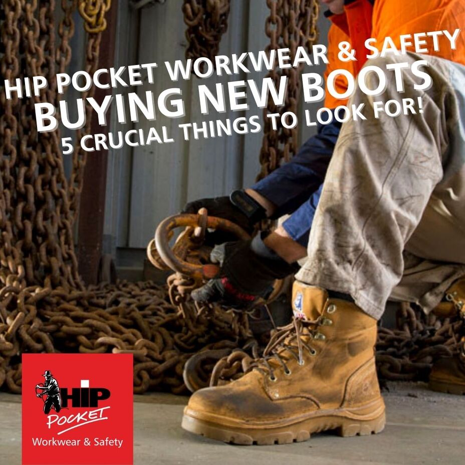 5 CRUCIAL Things to Look for When Buying Work Boots
