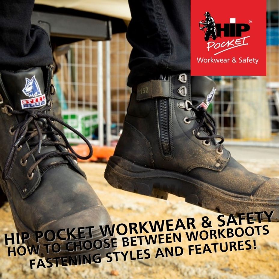 Choose Between Work Boot Fastening Styles and Features