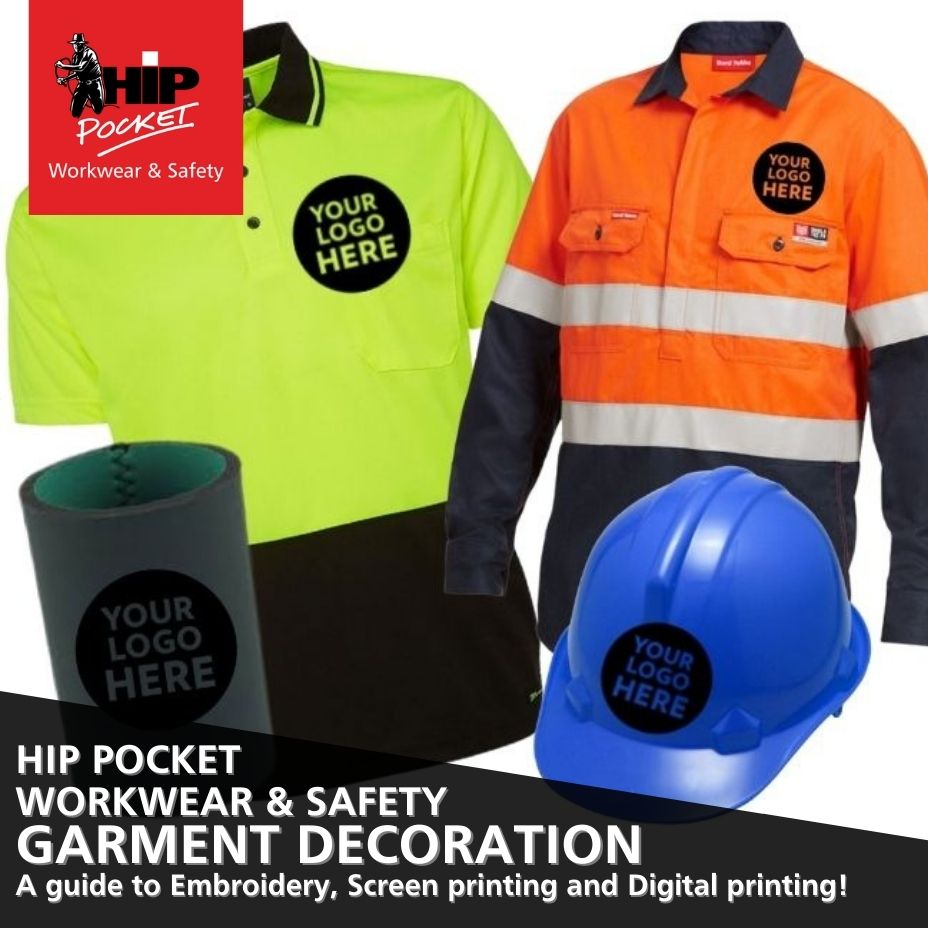 GUIDE to Embroidery, Screen Printing and other Promotional Workwear