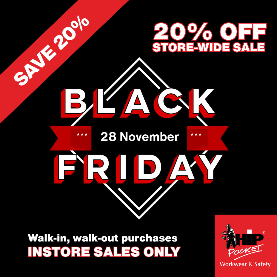 2025 Black Friday Deals at Hip Pocket Workwear & Safety