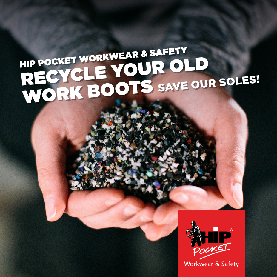RECYCLE Your Old Work Boots – SAVE OUR SOLES!