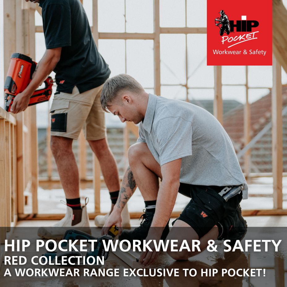 Red Collection is Now Available at Hip Pocket Workwear & Safety