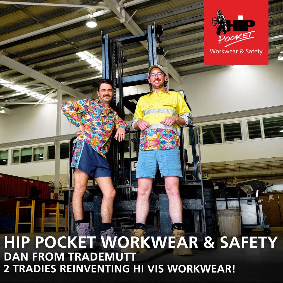 DAN FROM TRADEMUTT - How Two Tradies from Brisbane Reinvented High-vis Work Wear to Tackle the Issue of Mental Health in A Fun and Innovative Way.